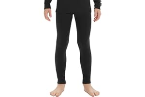 Iguana Unisex Kids 100% Merino Wool Base Layer Pants Thermal Underwear Bottom for Girls and Boys