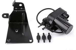 MUSHENG HRepair 904-214 Electrical Engine Vacuum Pump Fits For 1999-2010 Ford Excursion F250 F350 F450 Super Duty 7.3L 6.4L 2003-2004 Dodge Ram 2500 3500 Replaces Vacuum Pump 4C3Z-2A451-BA 6C3Z-2A451-A