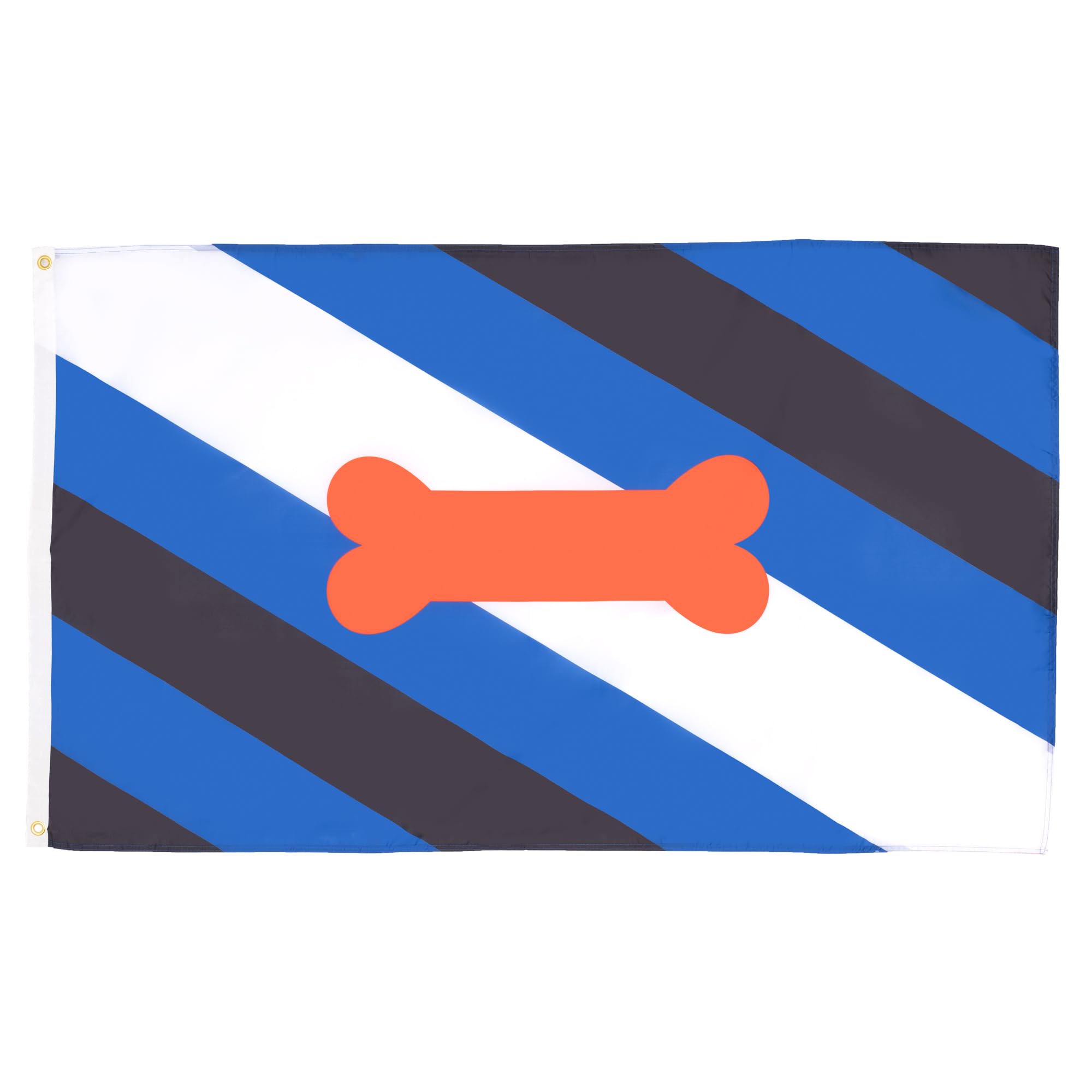 AZ FLAG - Puppy Pride Play Flag - 3x5 Ft - 100D Polyester Pet Play Banner with Two Metal Grommets - Fade Resistant - Vivid Colors - 3' x 5' Feet - 150x90 Cm