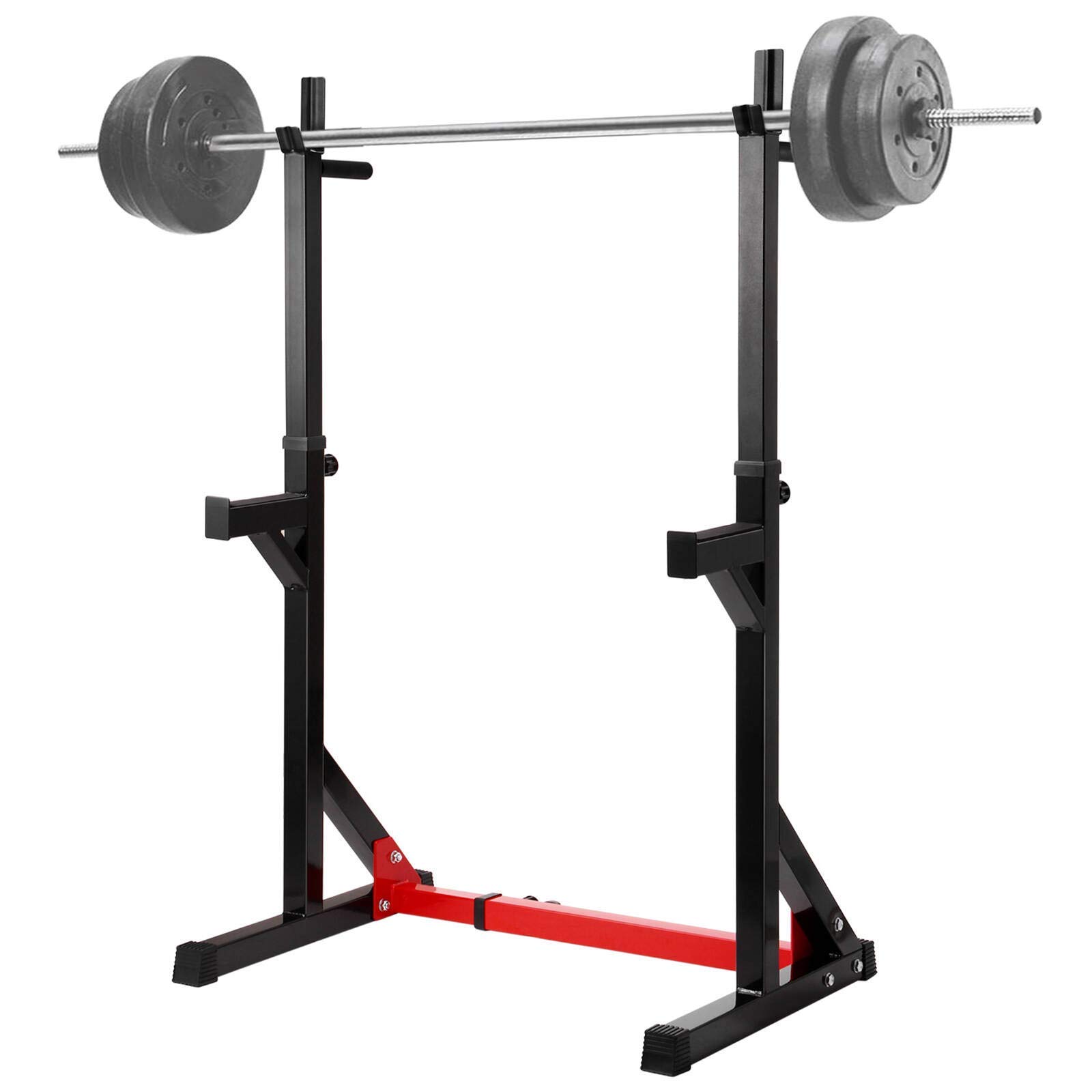 Buy Ollieroo MultiFunction Barbell Rack Dip Stand Height Adjustable