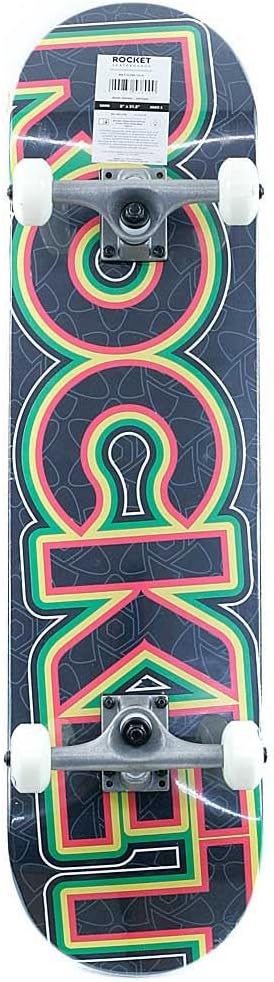 Rocket Atom Series Complete Skateboard - Jahtype 8"
