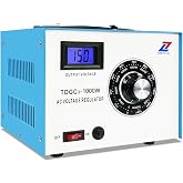 ZHENGXI 10 Amp Adjustable Voltage Regulator 1000W Variac Variable Transformer 110V Input, 0-150V Output