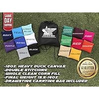 FREE SHIPPING! Set of 8 Premium Corn Filled Cornhole Toss Bags