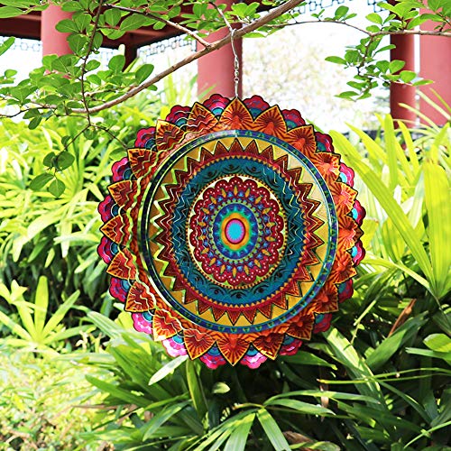 FONMY Stainless Steel Wind Spinner Worth Gift Indoor Outdoor Garden