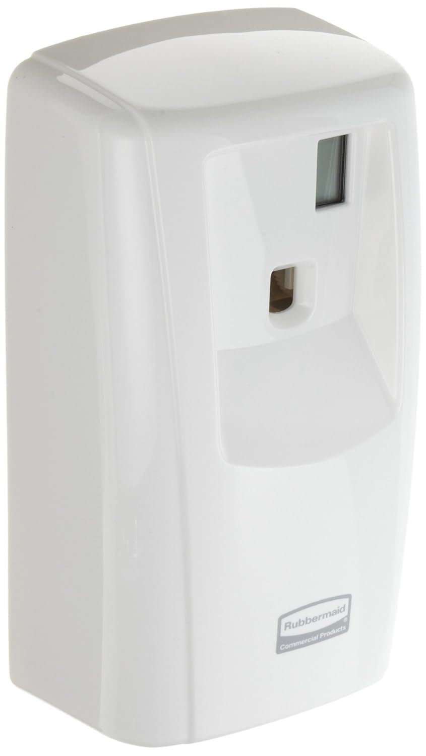 Rubbermaid Commercial FG401115 Pump Odor Control LCD Dispenser, White, 4.88" Width x 8.25" Height
