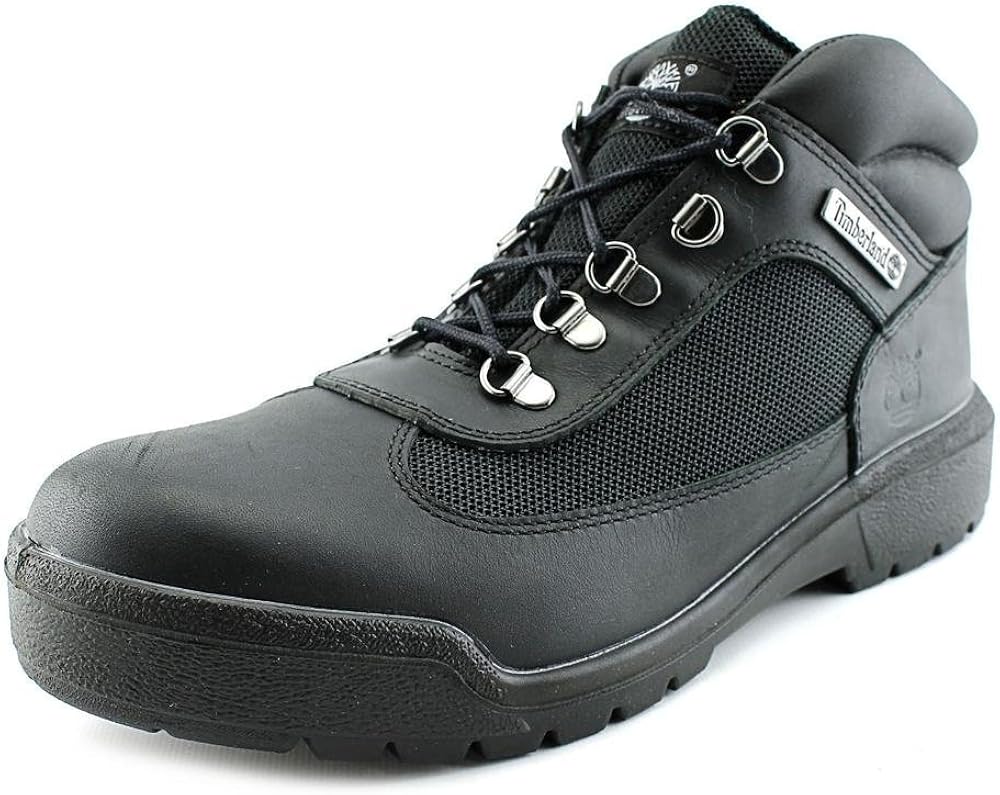 Timberland Men's Icon Mid Field Boot, Black Boots