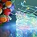 Vmanoo LED String Lights, 72 Feet 200 LED Solar Powered Copper Wire Starry Rope Xmas Lights, Indoor Outdoor Lighting for Garden Party Path Lawn Wedding Christmas, DIY Decoration, 2-Pack (Multi-Color)