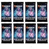 Core Set 2019 Magic the Gathering 8 Blistered Booster Packs