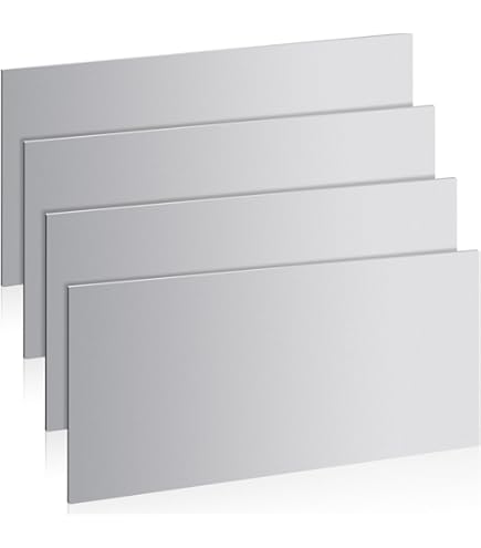 thumbnail image 2 of K&S Sheet Metal Stock - 12x6 Inch Stainless Steel Sheet 0.018" Thickness For Crafting & DIY Projects 2 of 10
