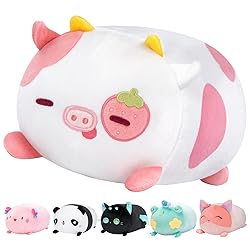 Mewaii Cute Strawberry Cow Plush