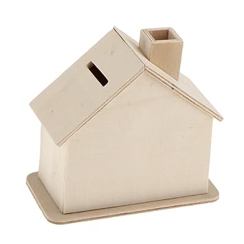 Homyl Diy Spardose Auto Haus Sparbuchse Sparschwein Sparen Fur