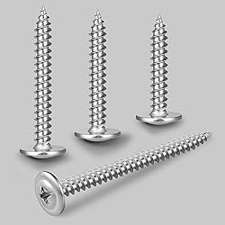 BNUOK #8 x 1 Inch Wood Screws Phillips Modified