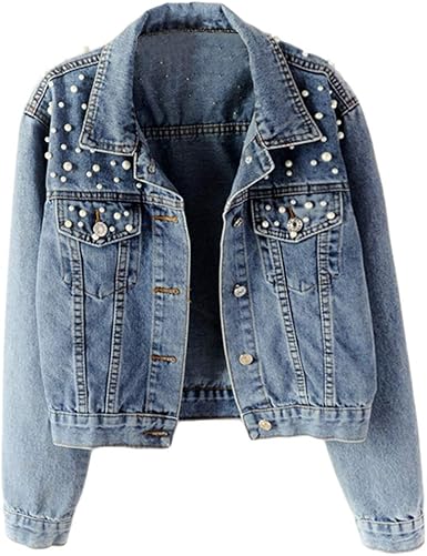 oversized denim jacket amazon