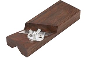 HILITAND Chamfer Planer, 45 Degrees Ebony Adjustable Angle Edge End Cutter Trimmer Carpenter DIY Woodworking tool