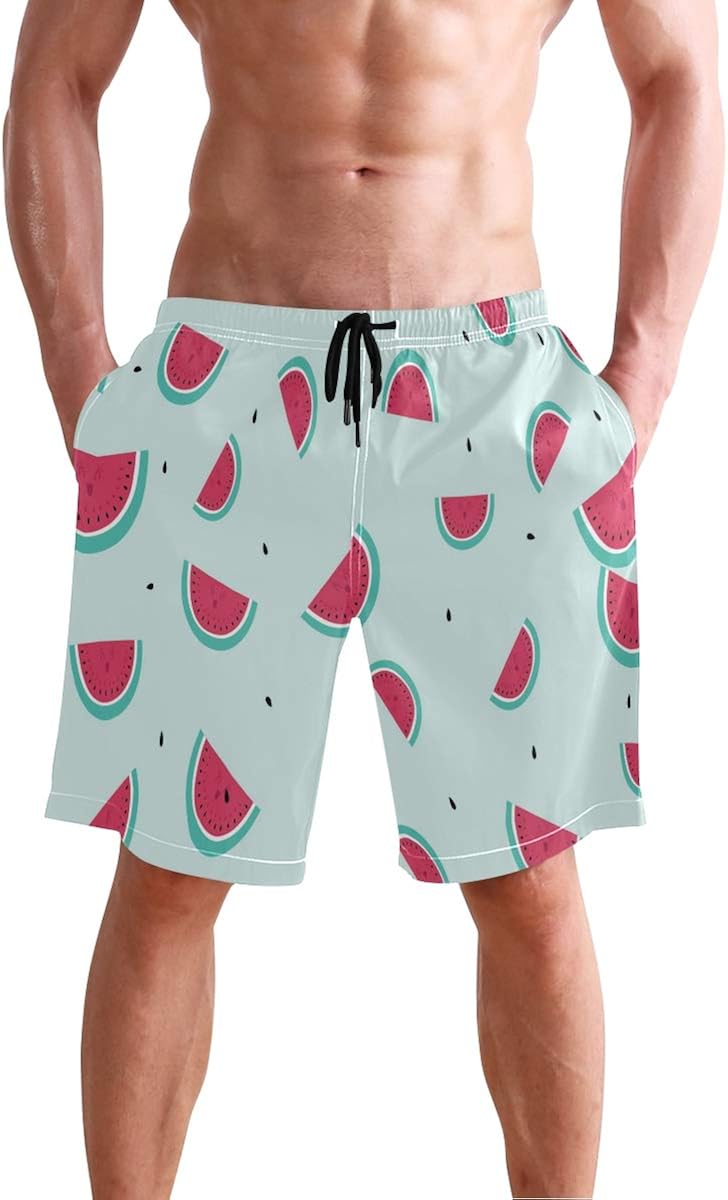 mens pink workout shorts