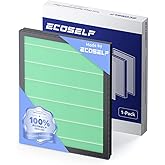 ECOSELF Genuine Replacement Air Purifier Toxin Absorber Filter for HAP602/ HAP602WF Air Purifier Filter, 3-Stage Filtration Repacement for High-Efficient Filtration (1 Pack), Green