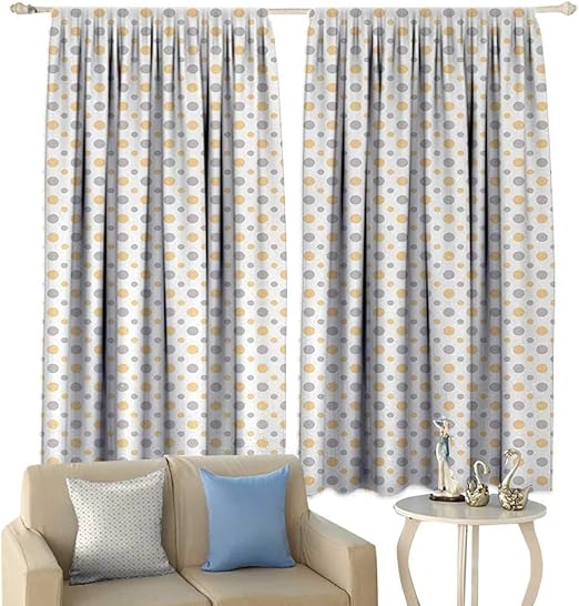 Amazon Com Hobeauty Vintage Window Curtain Fabric Big And Small