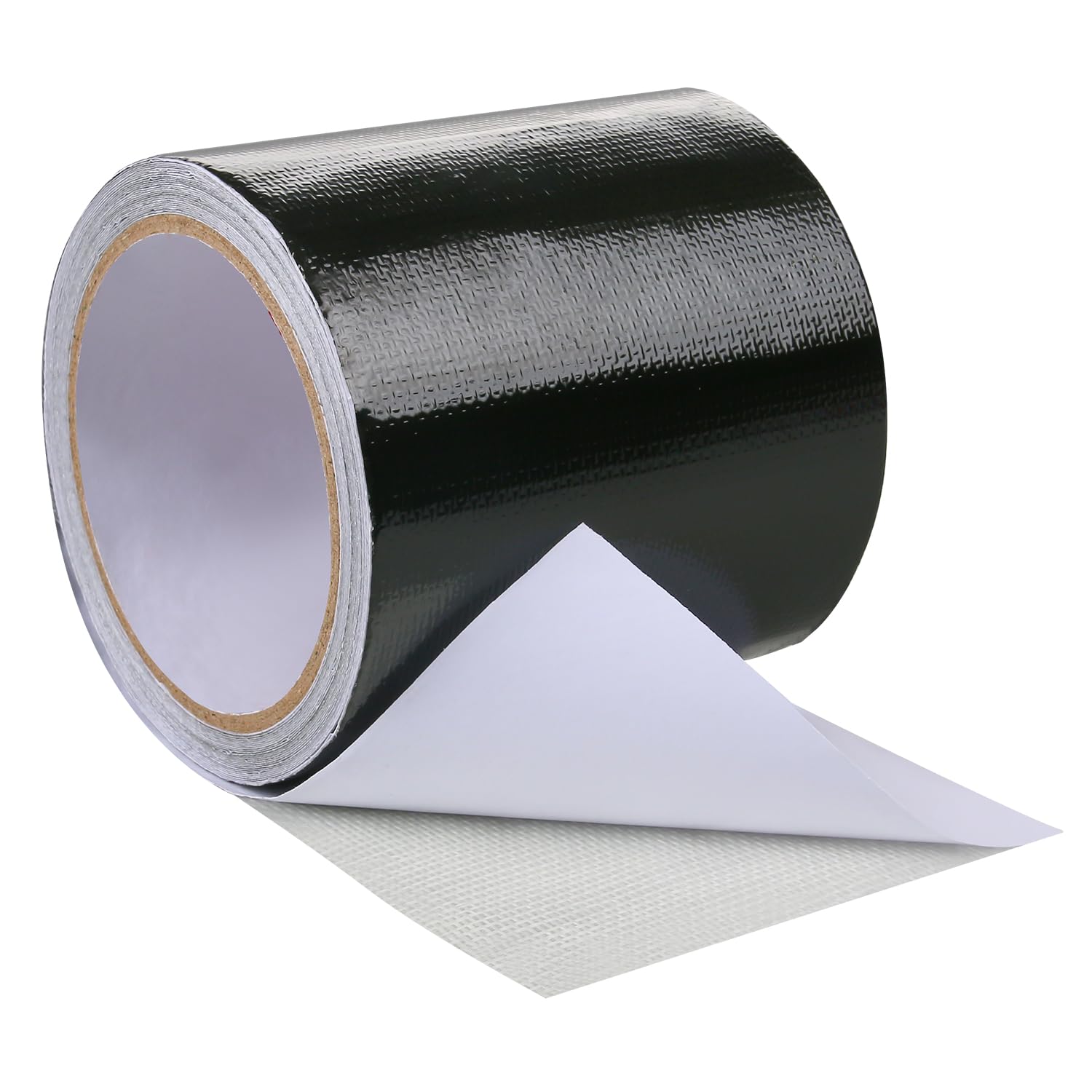 Hosifiy PVC Tarpaulin Repair Tape, 8m x 10cm, Black