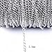 10m Stainless Steel Cable Chain Link in Bulk for Necklace Jewelry Accessories DIY Making 1.5mm