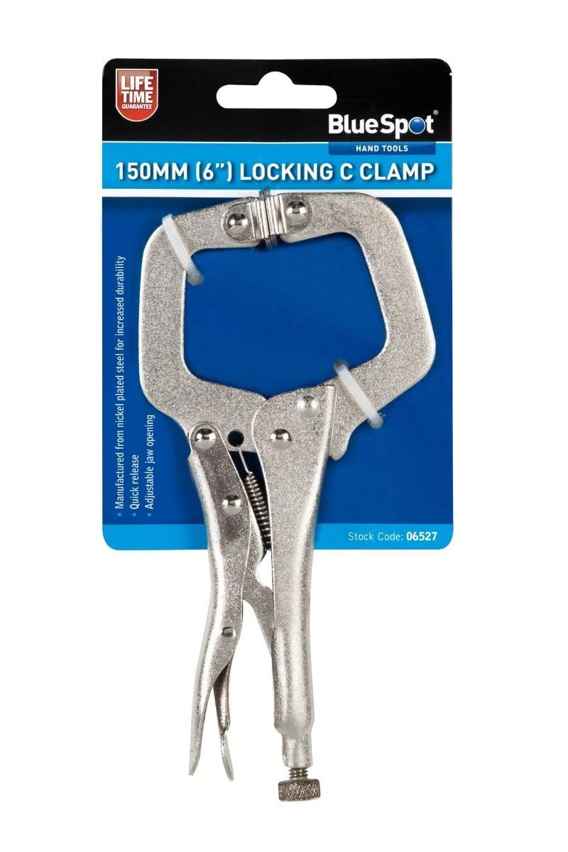 Bluespot 06527 150mm (6") Locking C Clamp