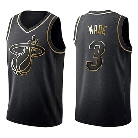 Wade # 3 The Flash Retro Baloncesto Jersey Uniforme de Baloncesto ...