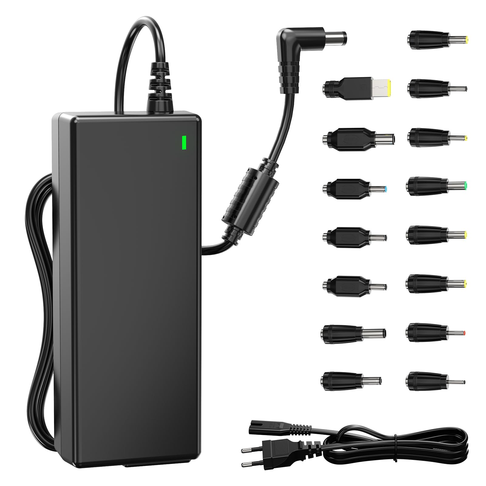 Sunydeal 90W Universal Ladegerät für Laptops | Ersatzadapter für HP, Lenovo 9