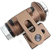 AWETHE Helmet Mount for Tactical Scout Flashlight M300B M300C M300V Series for ARC Helmet Rail Intergrated Flashlight Mount (