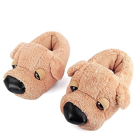 Amazon Com Nafanio Winter Fur Slippers Women Animal Funny