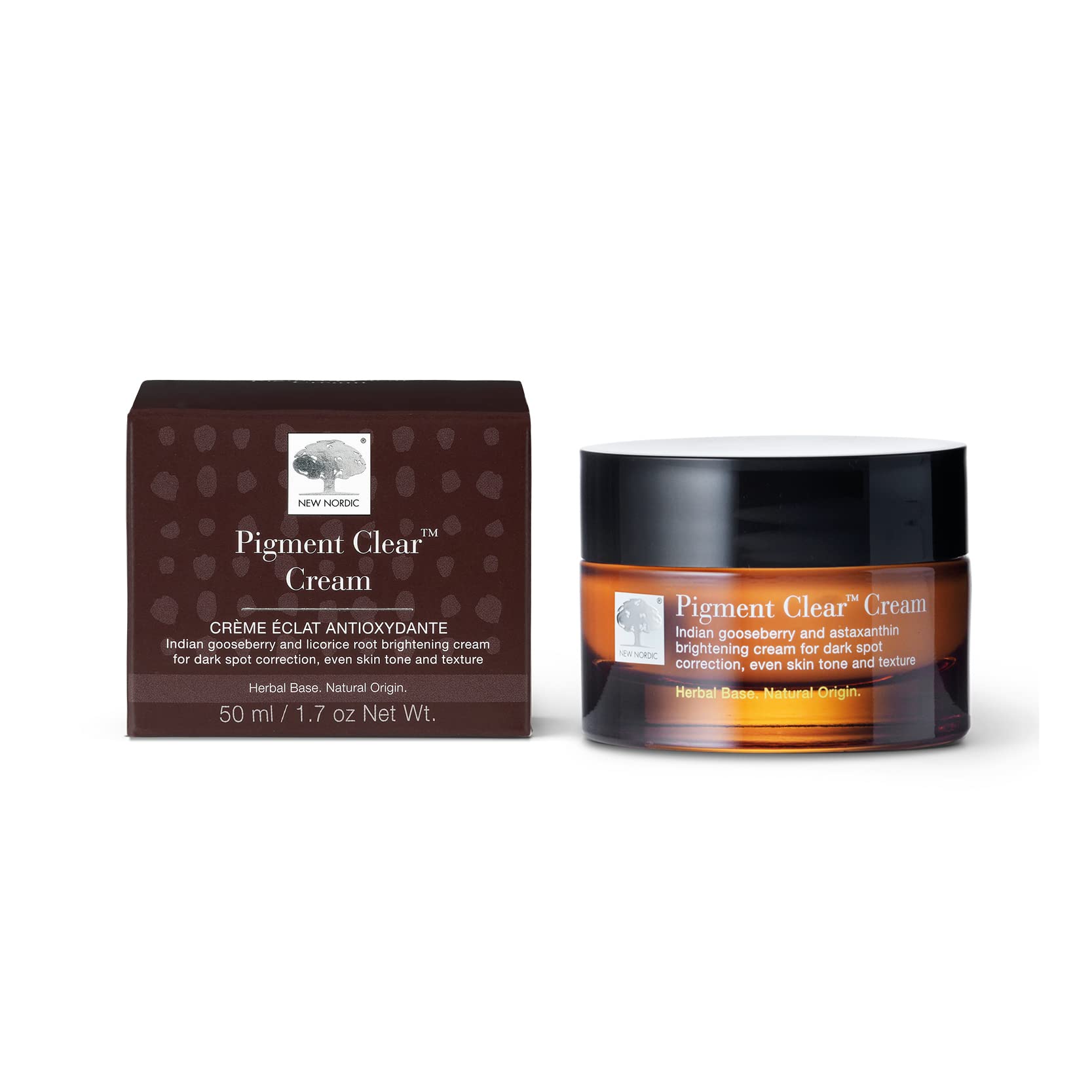 New Nordic Pigment Clear Face Cream 50ml - Antioxidant Brightening Dark Spot Remover For Face - Brightening Face Cream For Women and Men