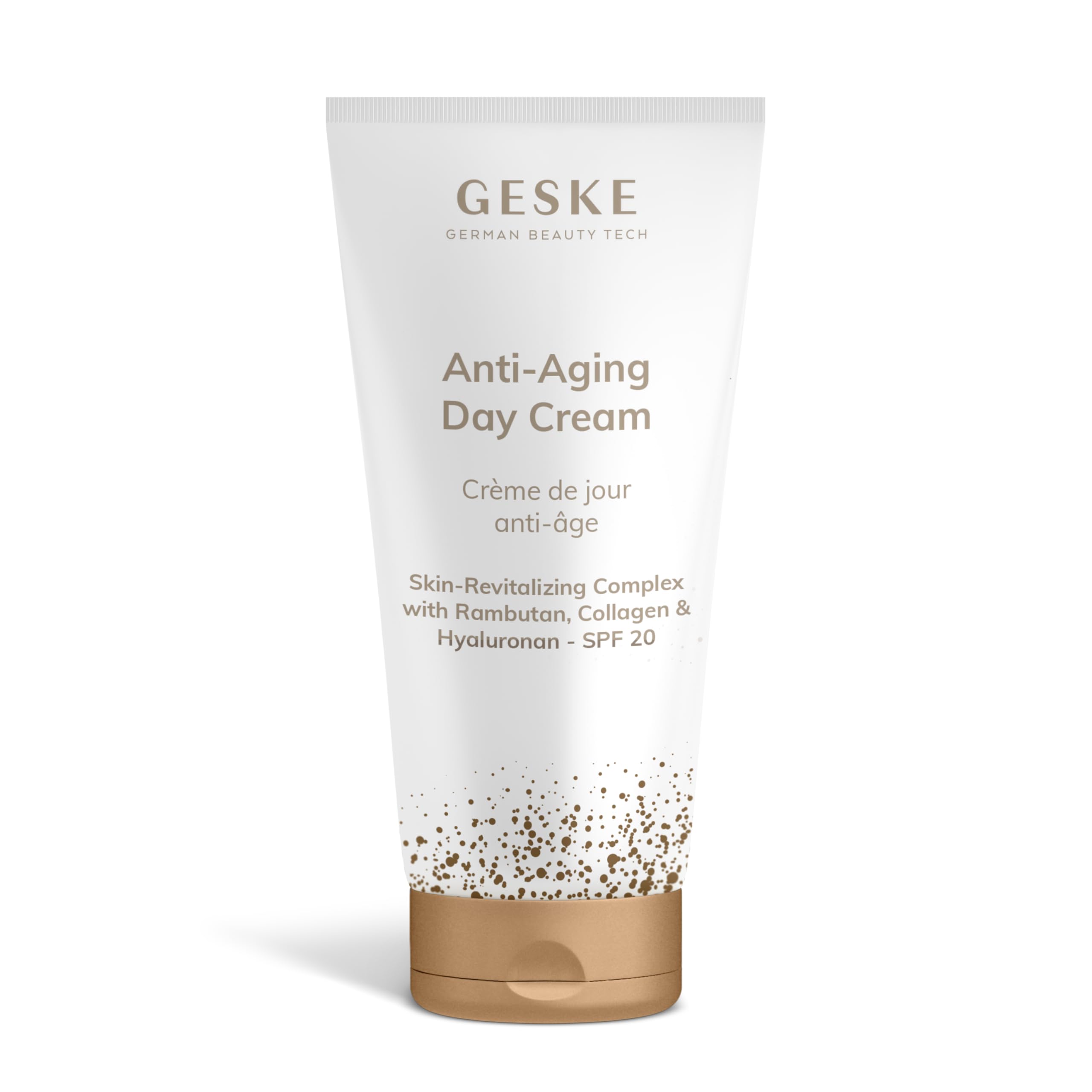 GESKE | Anti Aging Day Cream | SPF 20 | Moisturizing cream with hyaluron | Anti-Wrinkle Cream | Moisturizing Skin Cream | Vegan | Without animal testing | Complements GESKE SmartAppGuided™ Devices