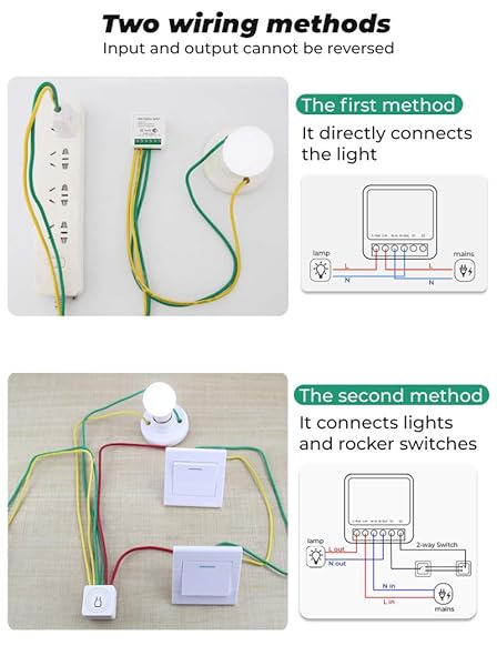 YEEWA Tuya Zigbee Smart Switch Smart Home Breaker Module Soporte de control bidireccional para el mdulo de automatizacin AppVoice Remote Control Trabaja con Smart Life Alexa Google Home