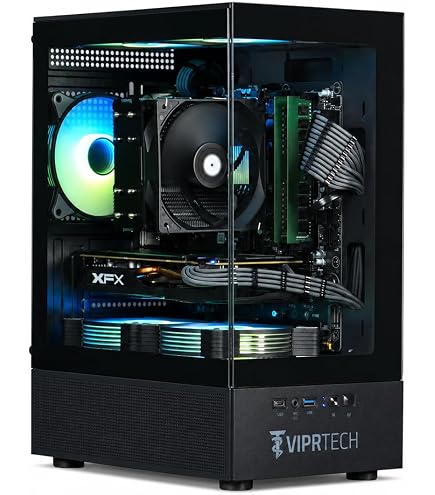 Amazon.com: Gaming PC Desktop Computer AMD Ryzen 7 Eight-Core 4.6