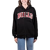 Ultra Game Women's NBA Official Super Soft Full Zip Hoodie Sweatshirt