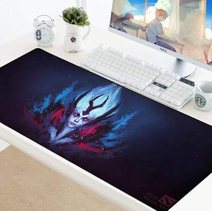 Amazon マウスパッド Dota 2ゲーミングマウスパッド大型xlコンピュータマウスパッド防水スピードロックエッジラバーpcデスクマット笑スタークラフトラップトップc Gjldamai マウスパッド 通販