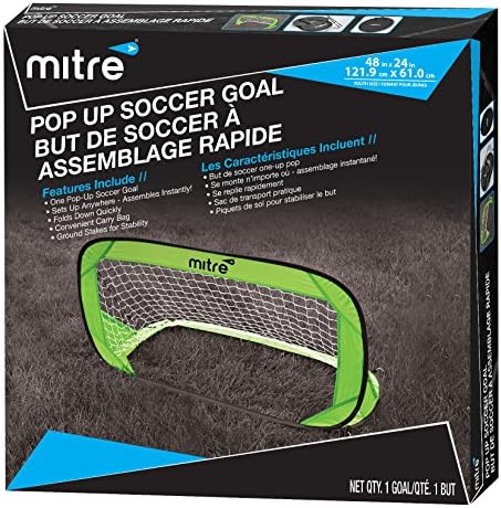 Mitre pop up soccer goal Clearance