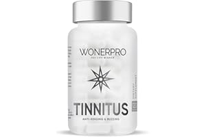 EFINITYER Tinnitus Relief for Ringing Ears, 120 Capsules Ear Health Vitamins Supports Hearing Loss and Reduces Ringing in The Ears for Men & Women