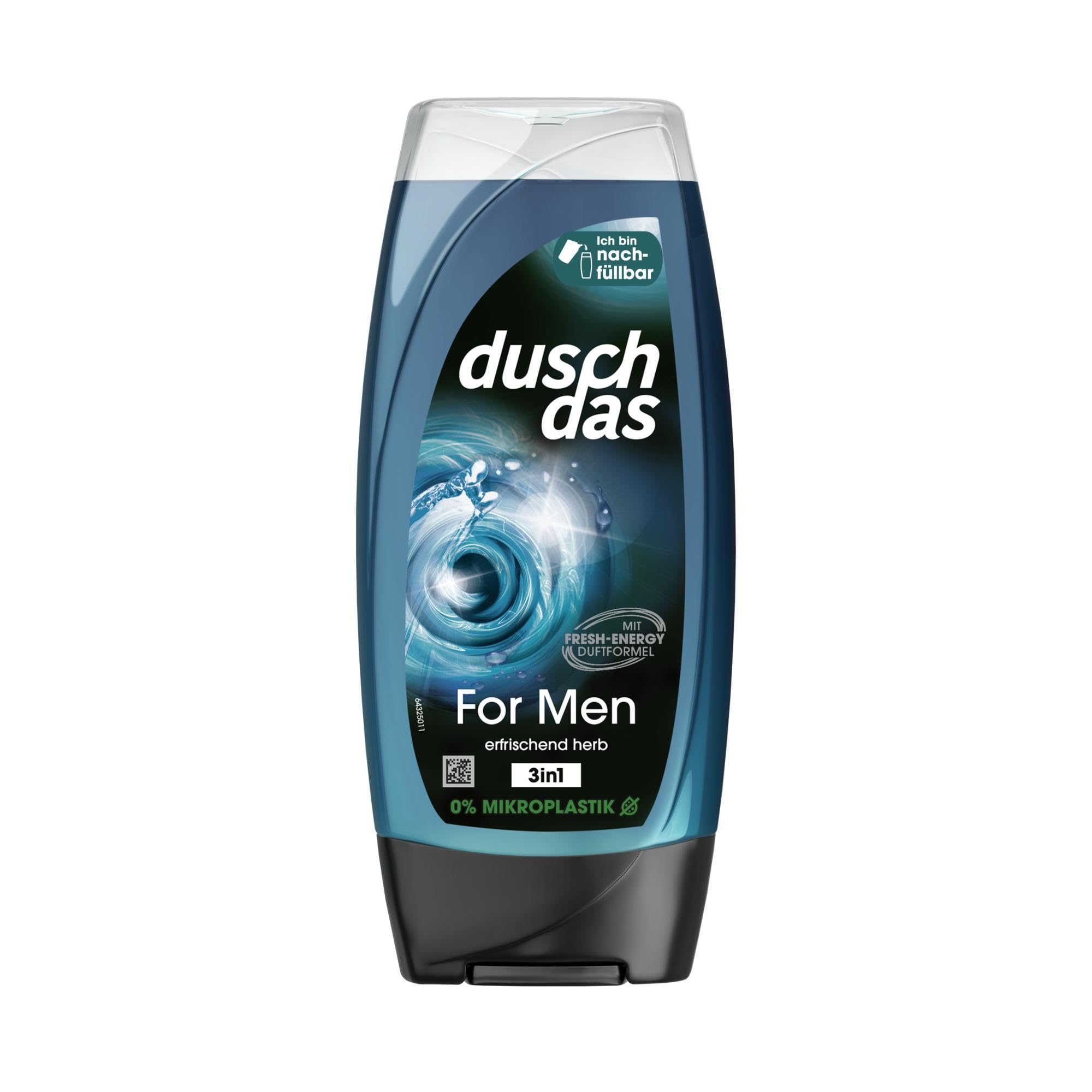 Duschdas Duschgel For Men Duschbad mit Fresh-Energy-Duftformel sorgt für eine erfrischende Dusche 6 x 225 ml 3