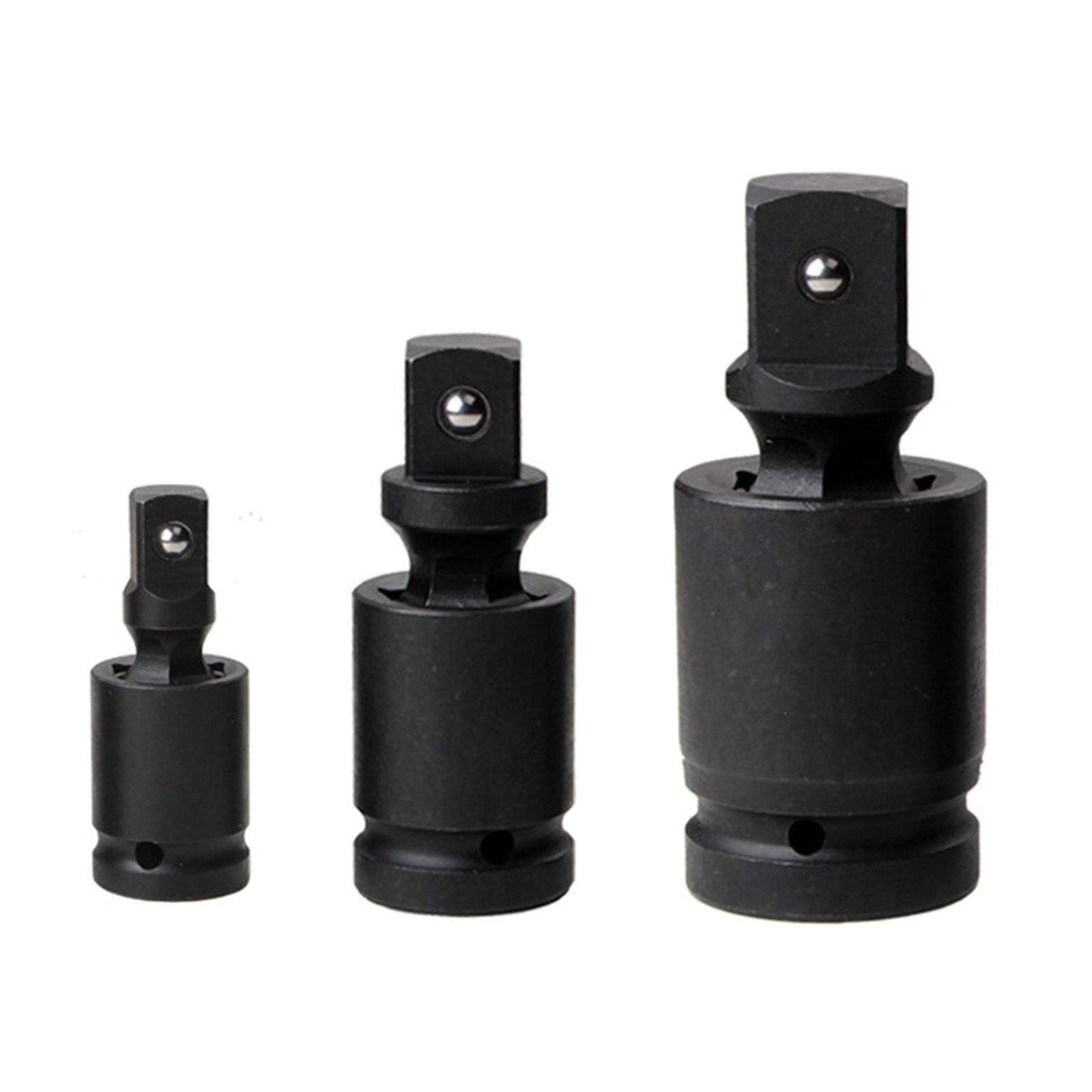 OSISTER7 Swivel Impact Sockets, 1/4, 3/8 and 1/2-inch Drive Joints, Impact Universal Joint Socket Swivel