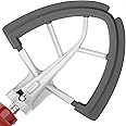 Flex Edge Beater for Kitchenaid Attachments,Flat Beater with Both-Sides Flexible Silicone Edges Bowl Scraper for Kitchenaid 4