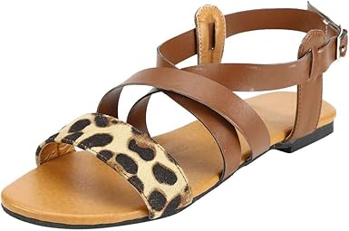 leopard flats amazon