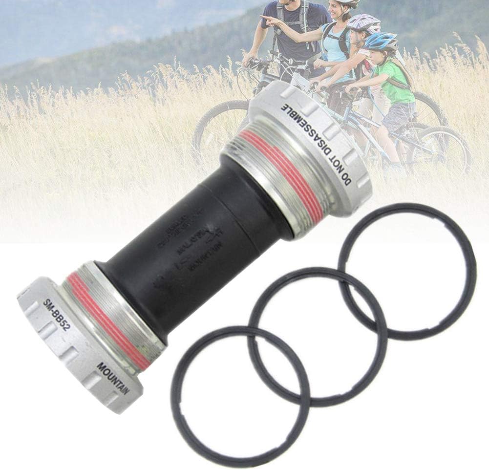 alsu3luy02Ld For Shimano Deore SM-BB52 Hollowtech II Mountain Bike Bottom Bracket 68/73mm