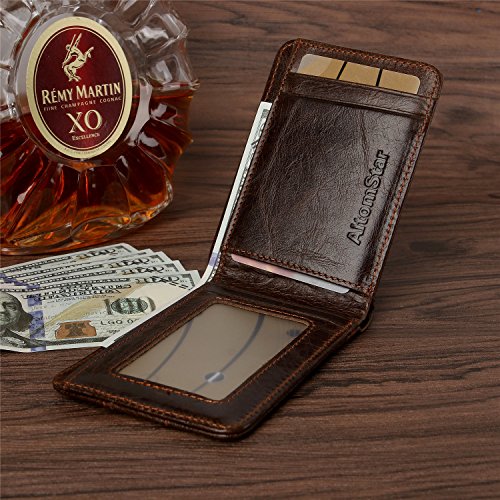 HighEnd Wallet Wallets For Men Genuine Cowhide Leather With RFID