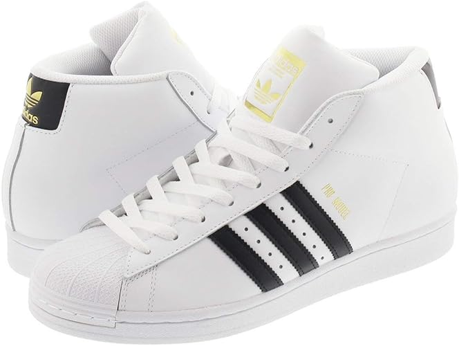 pro model adidas black and white