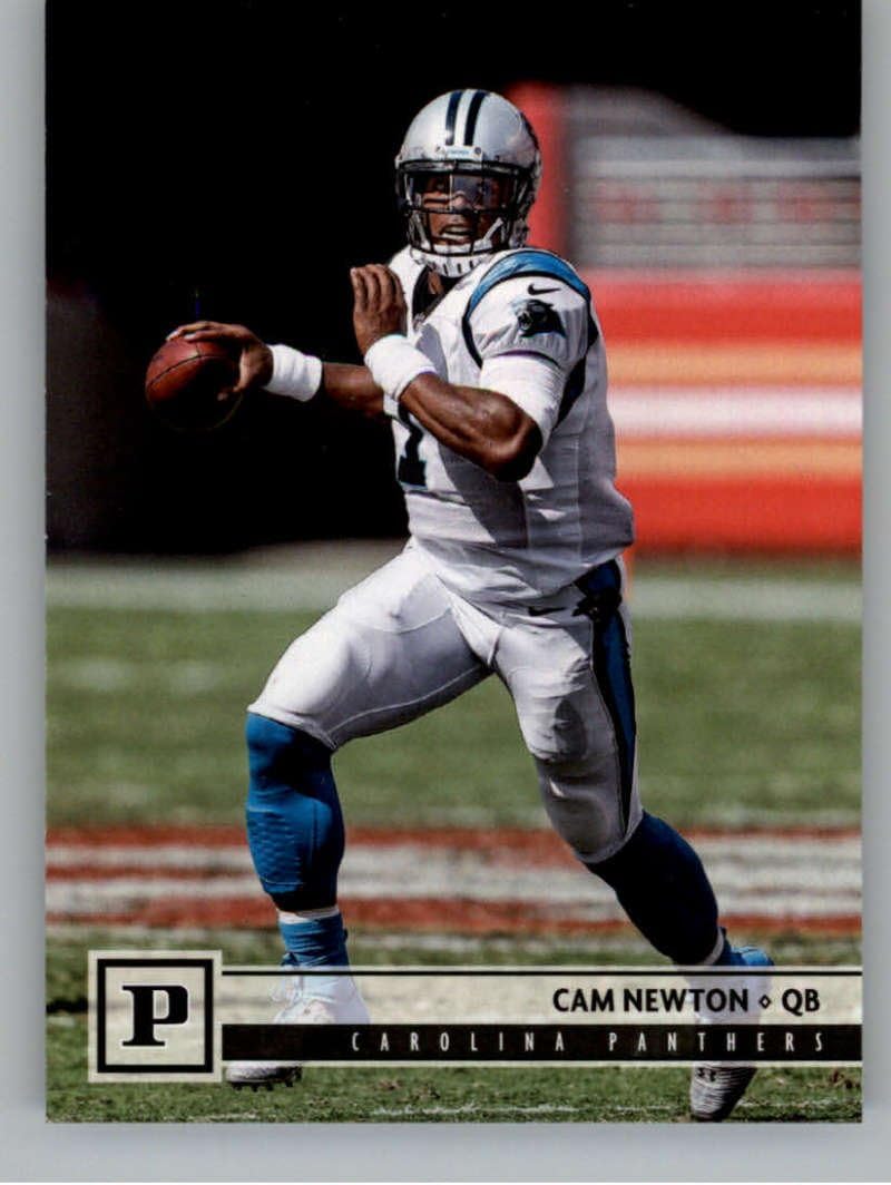 2018 Panini NFL Football #40 Cam Newton Carolina Panthers Official Trading Card