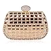 ECOSUSI Womens Dazzling Rhinestone Clutch Evening Bags Fashion Purse Girl's Handbags Gold