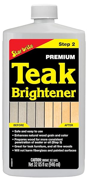 STAR BRITE PREMIUM TEAK BRIGHTENER – ENHANCES NATURAL...