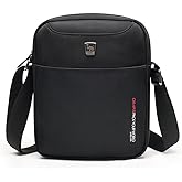 OIWAS Small Messenger Bag Crossbody Shoulder Bags for Men, Mini Sling Pack Handbag Mens Nylon Travel Purse