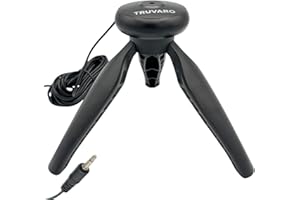 TRUVARO Calibration Microphone for Onkyo Series TX- RZ SR SA NR DS HT- R NR555 NR6050 NR646 NR545 NR676 NR656 Pioneer VSX AXD SC XXD Denon Marantz Integra 3.5mm Plug 6m (Calibration Mircophone with Stand)