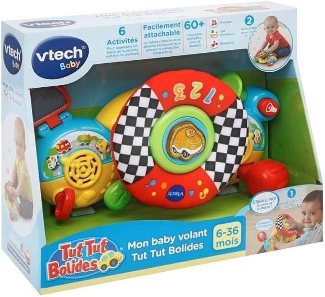 Vtech Mon Baby Volant Tut Tut Bolides Jouet Poussette Version Fr Amazon Fr Jeux Et Jouets
