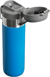 Stanley 1913 Quick Flip Stainless Steel Water Bottle 0.71L Azure view 7